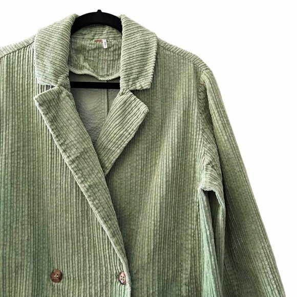 Free People Oversized Corduroy Blazer - Picture 3 of 6
